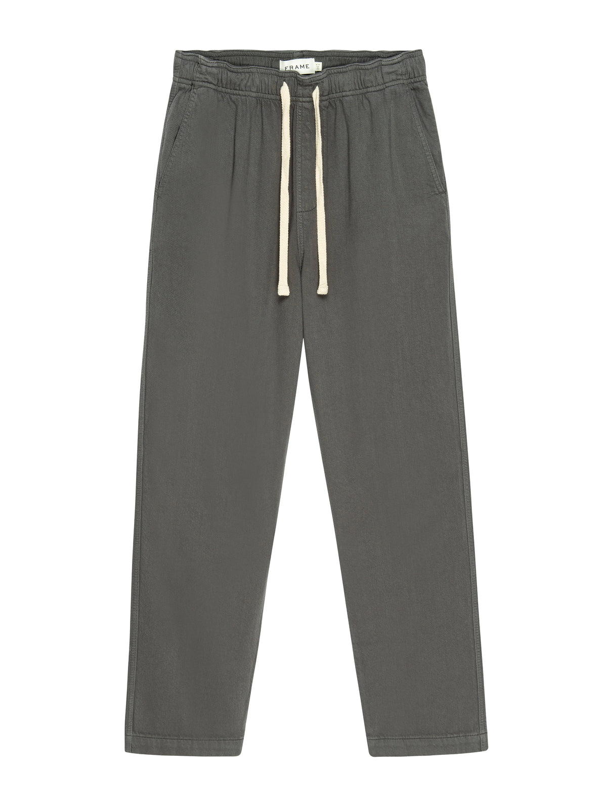 TEXTURED TERRY TRAVEL PANTSLATE GRAY