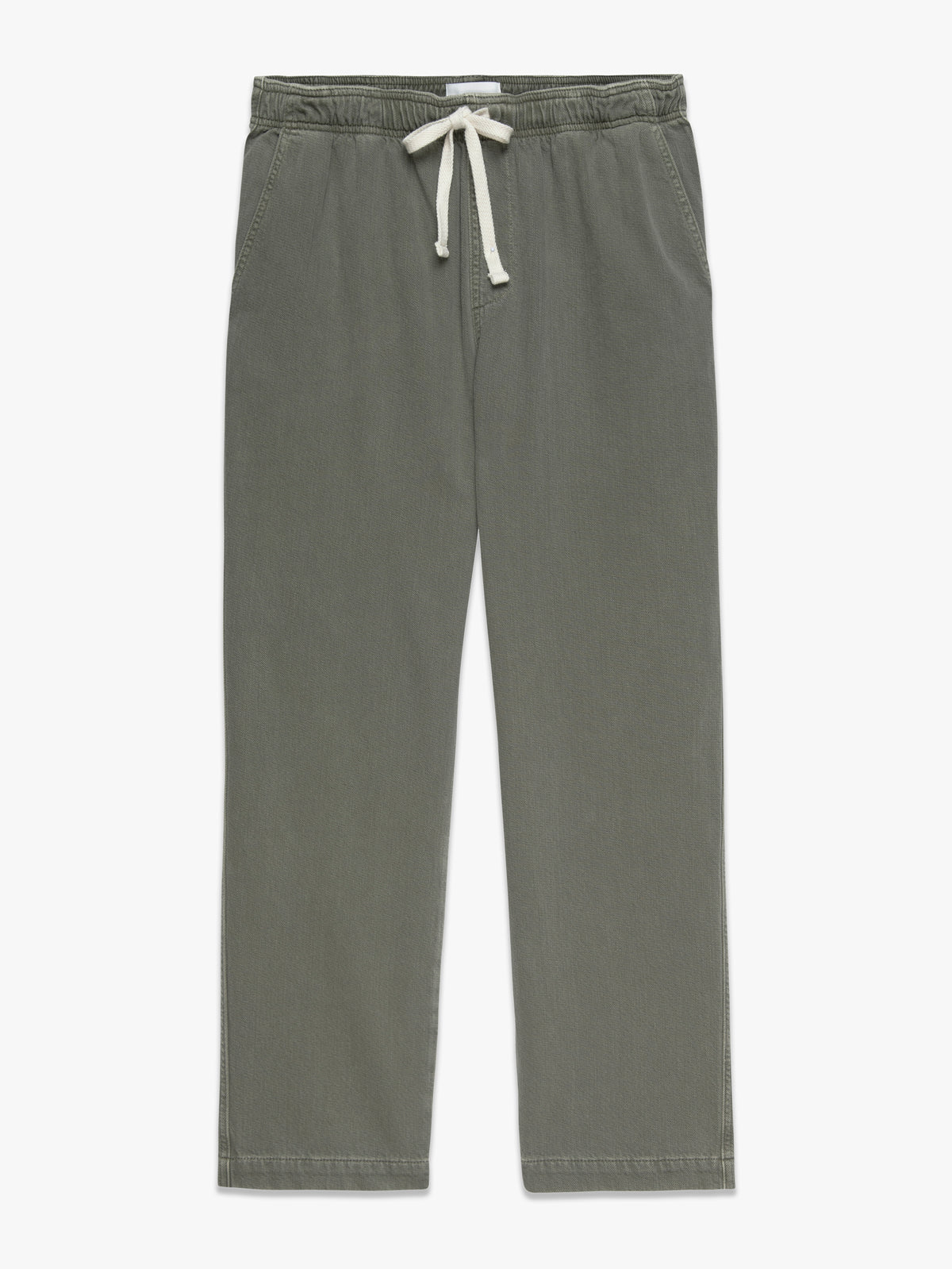 TEXTURED TERRY TRAVEL PANTSMOKEY OLIVE