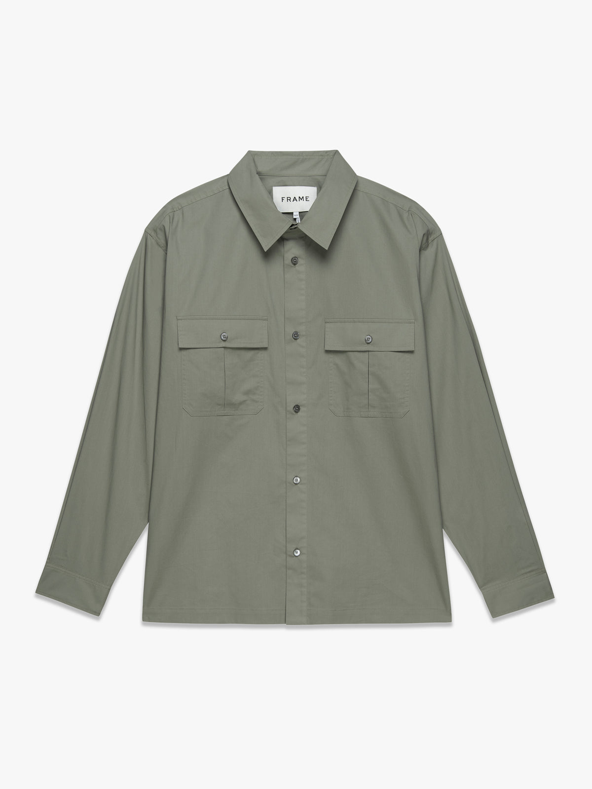 L/S MILITARY SHIRTDRY SAGE