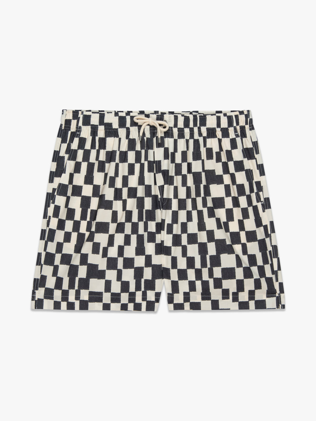 VINTAGE PRINT SHORTDARK NAVY