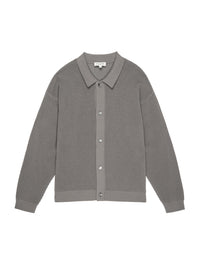 OPEN KNIT CARDIGANCLOUD GREY