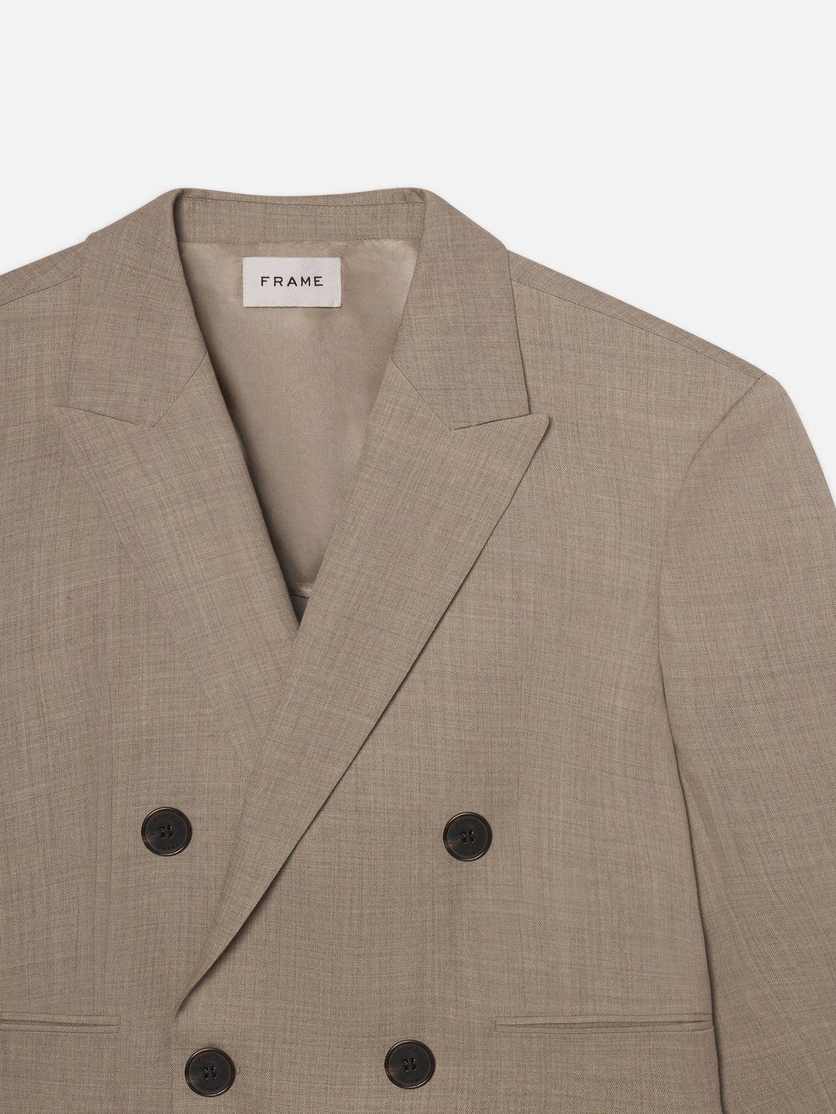 DOUBLE BREASTED BLAZERVINTAGE KHAKI