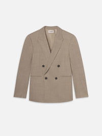 DOUBLE BREASTED BLAZERVINTAGE KHAKI