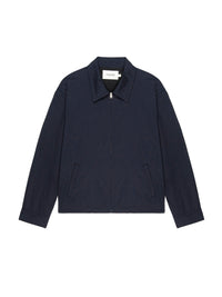 POPLIN COTTON JACKETDARK NAVY