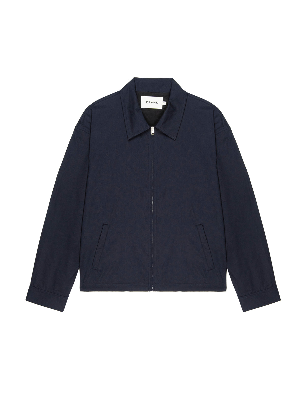 POPLIN COTTON JACKETDARK NAVY