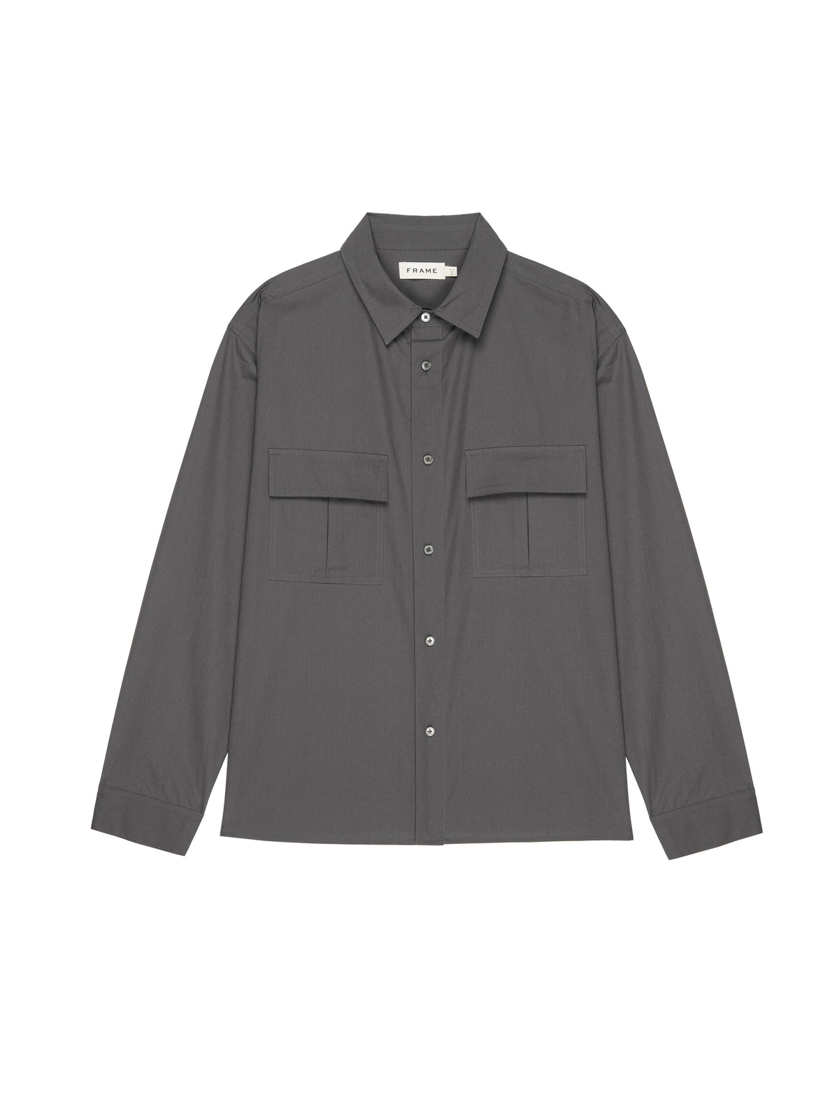 MULTI POCKET SHIRTCLOUDY GREY