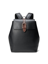 Sac à dos Voyager en cuir - Noir