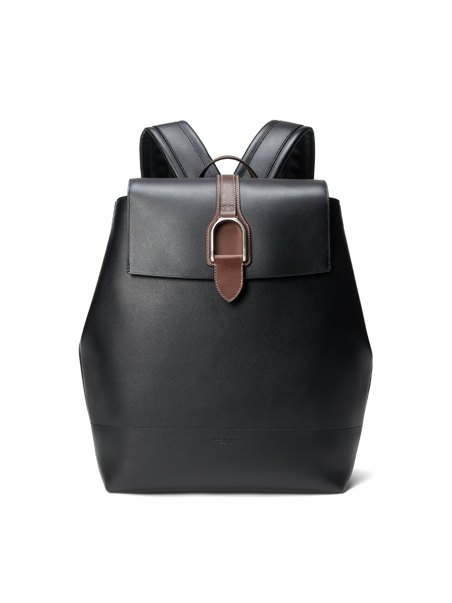 Sac à dos Voyager en cuir - Noir