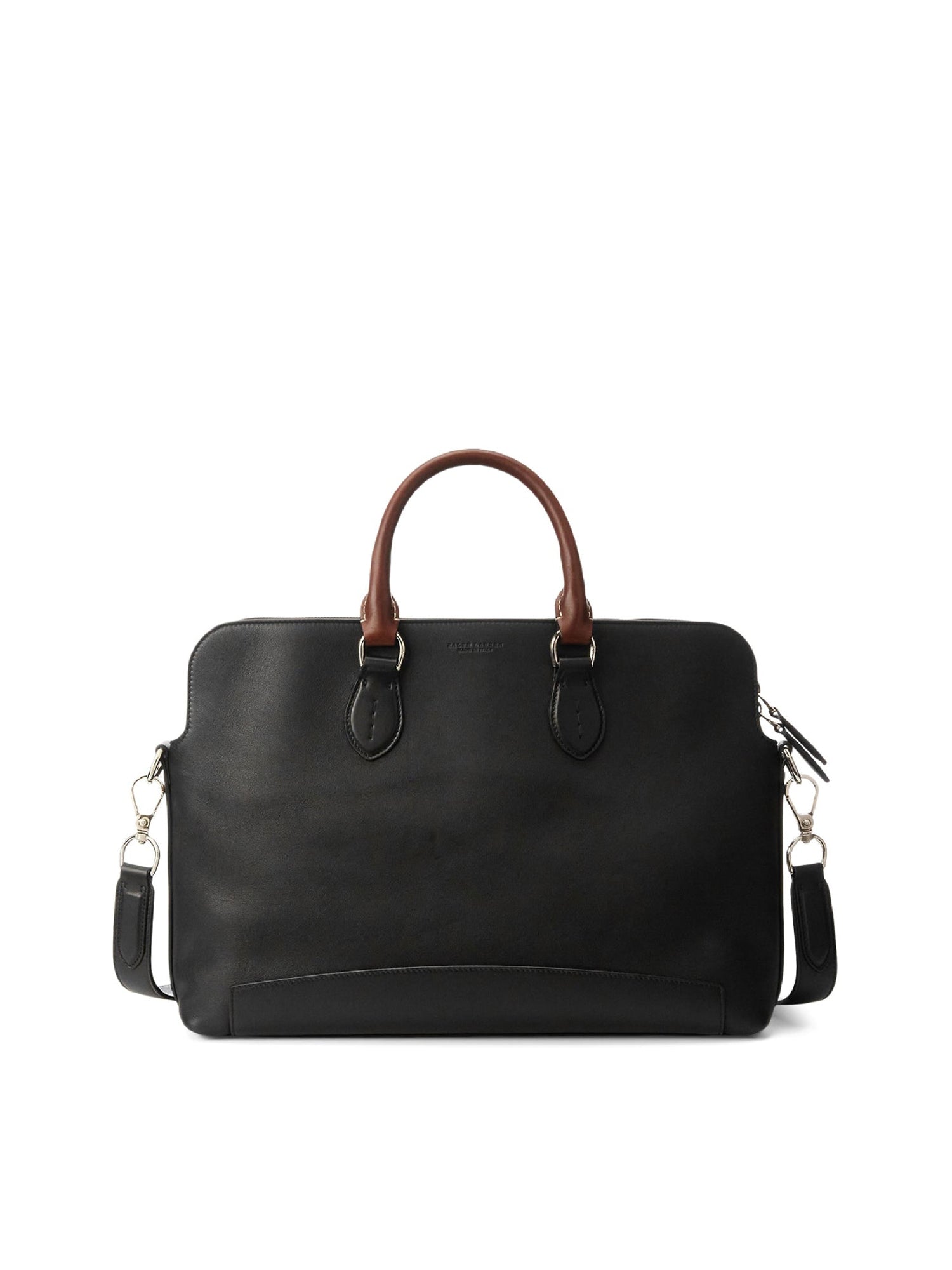 Porte-documents Voyager en cuir - Black