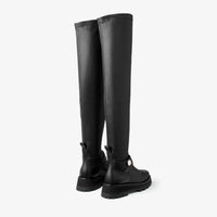 Cuissardes Meena en cuir - Black