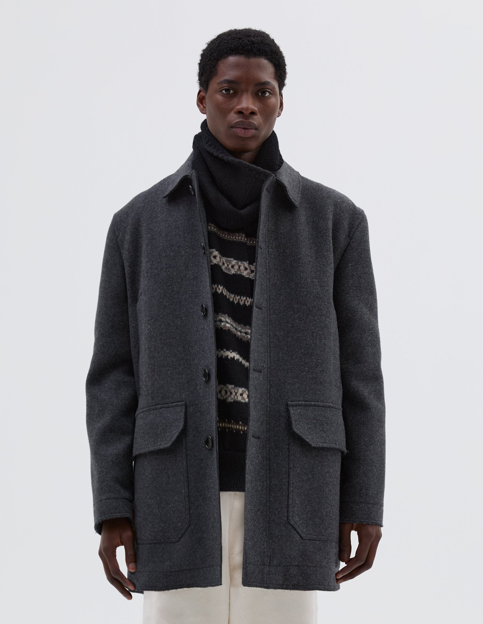 Veste à bords francs - Grey