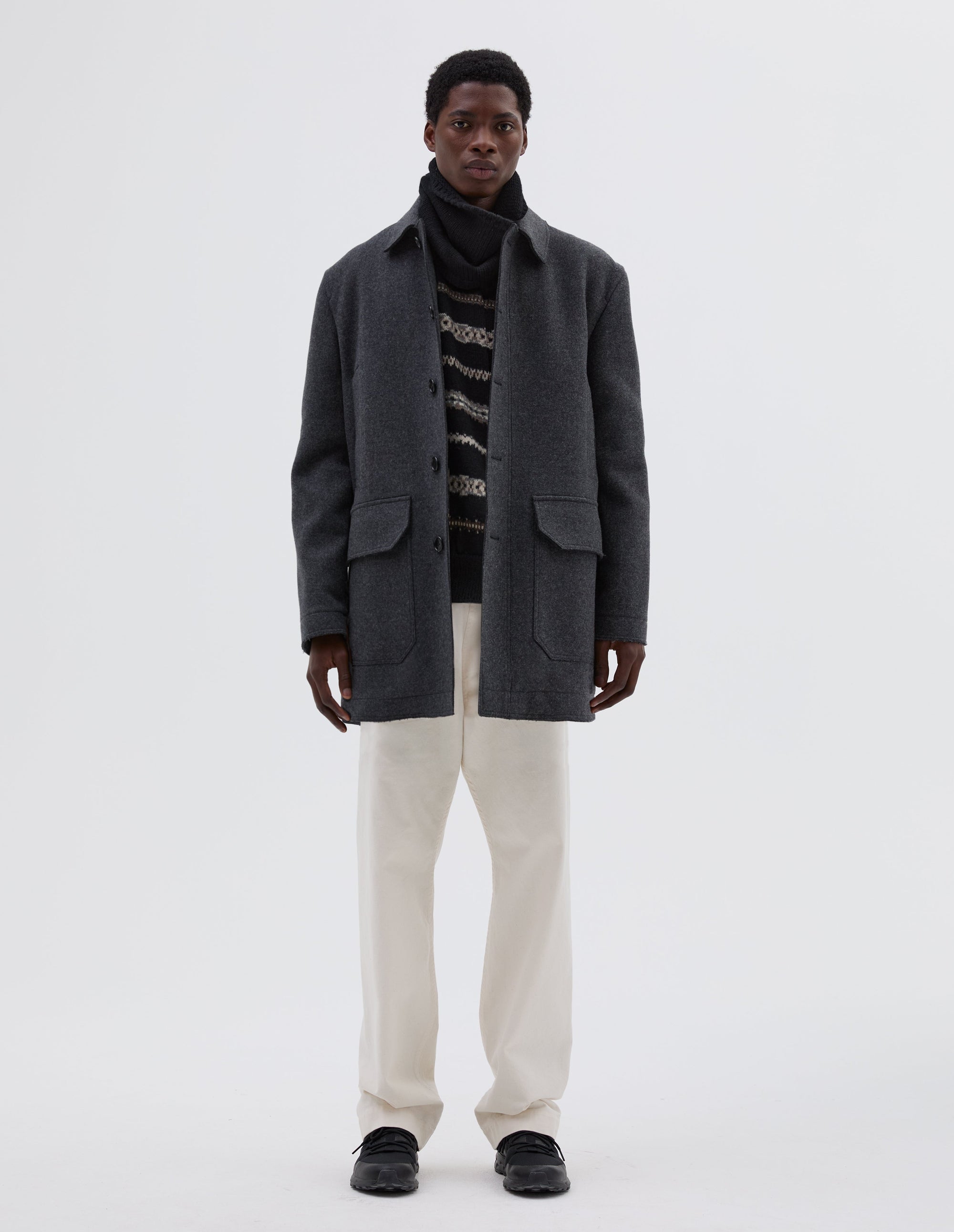 Veste à bords francs - Grey