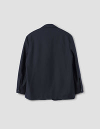 Blazer à poignets de chemise - Navy