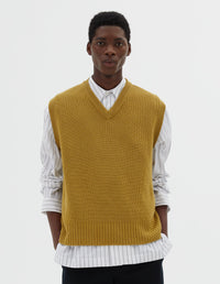 Débardeur en maille - Mustard