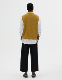 Débardeur en maille - Mustard