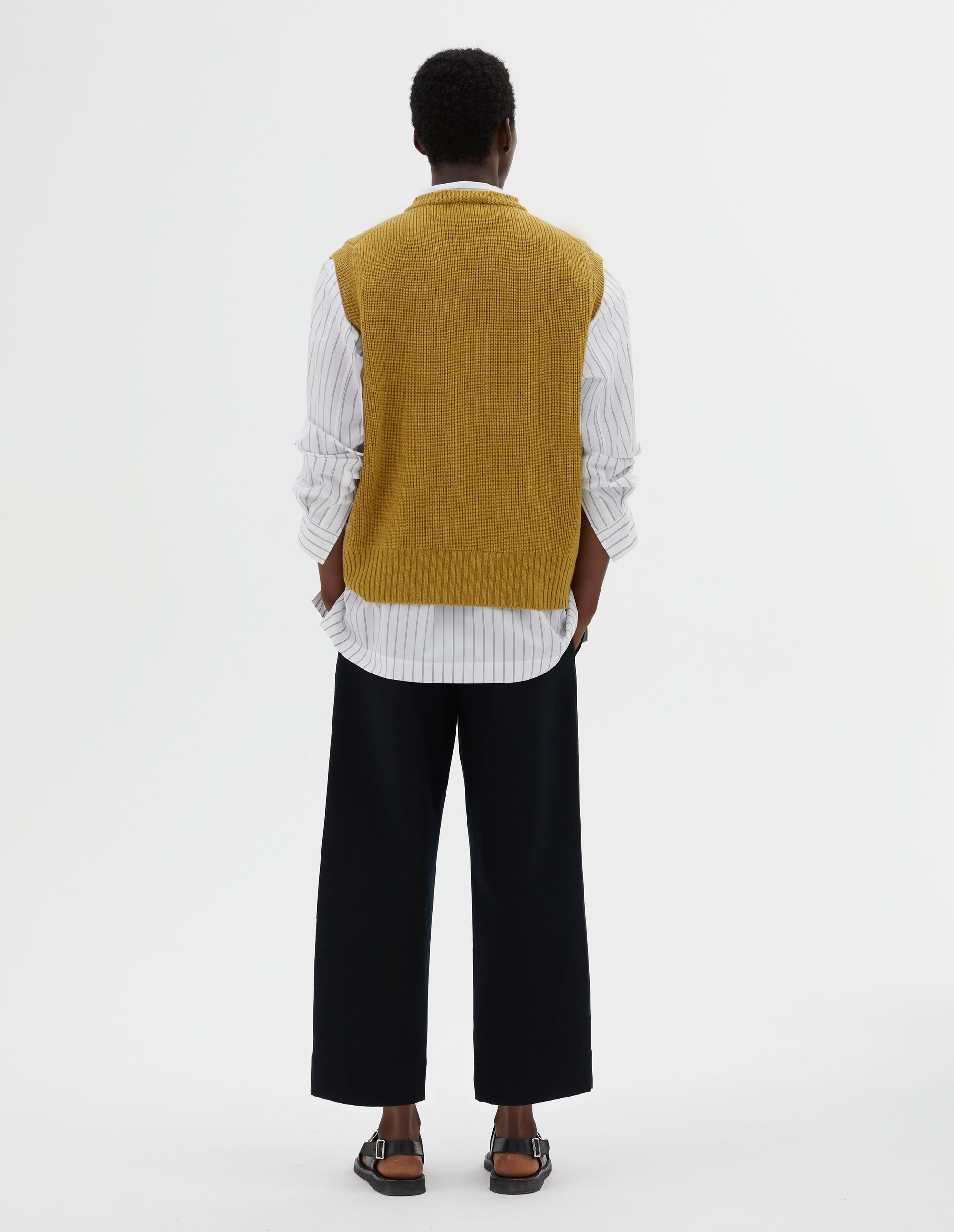 Débardeur en maille - Mustard