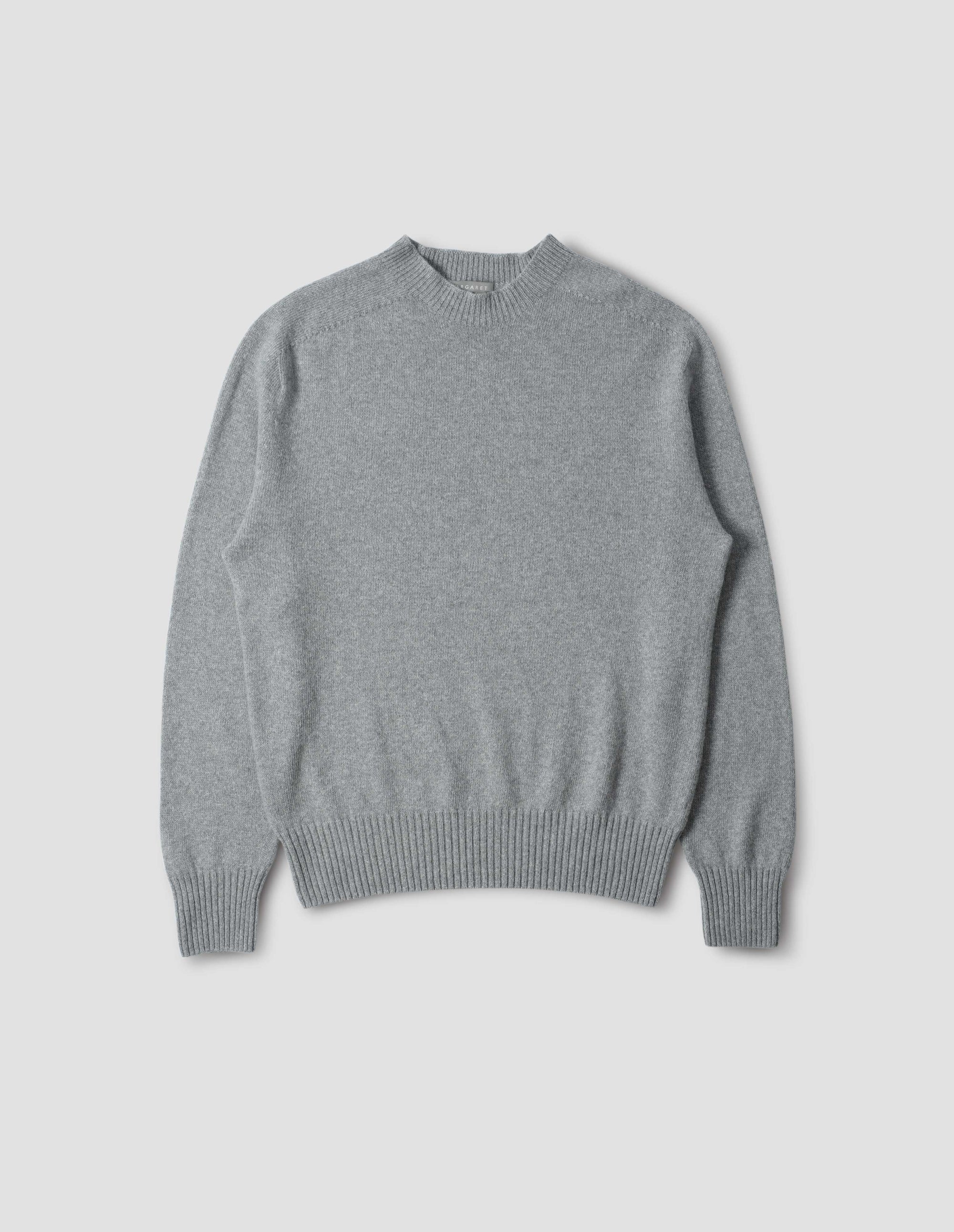 Pull col rond sans coutures - Gray