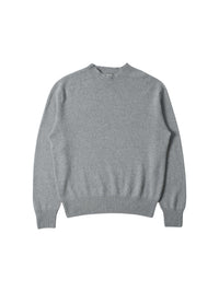 Pull col rond sans coutures en cachemire - Grey