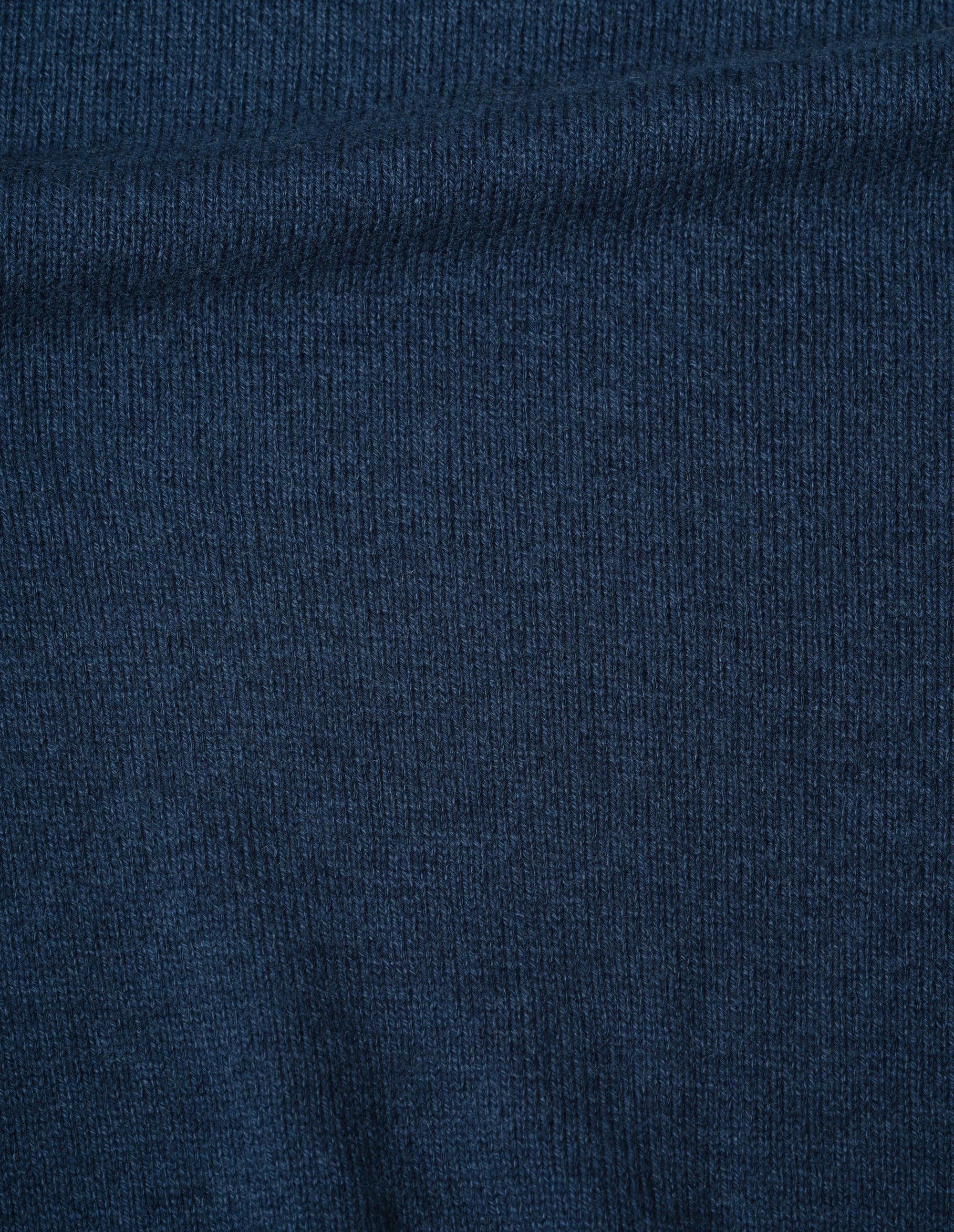 Pull col rond sans coutures - Blue