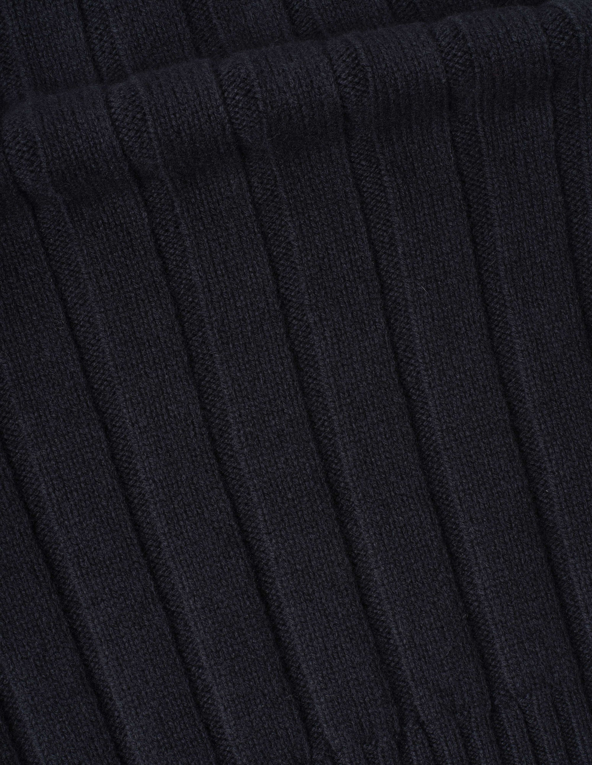 Débardeur en maille à larges côtes - Navy