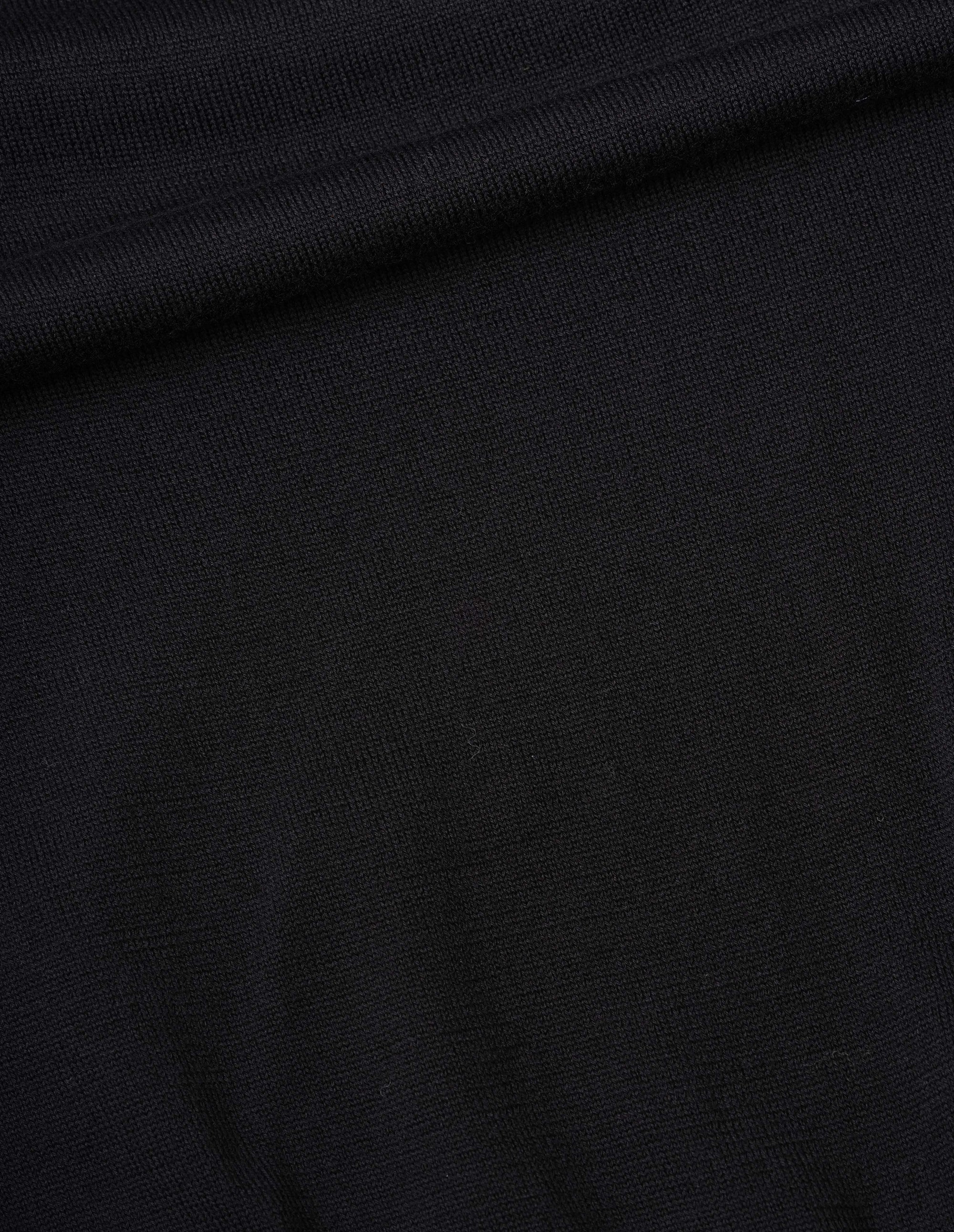 Polo à finitions épaisses - Black & Green