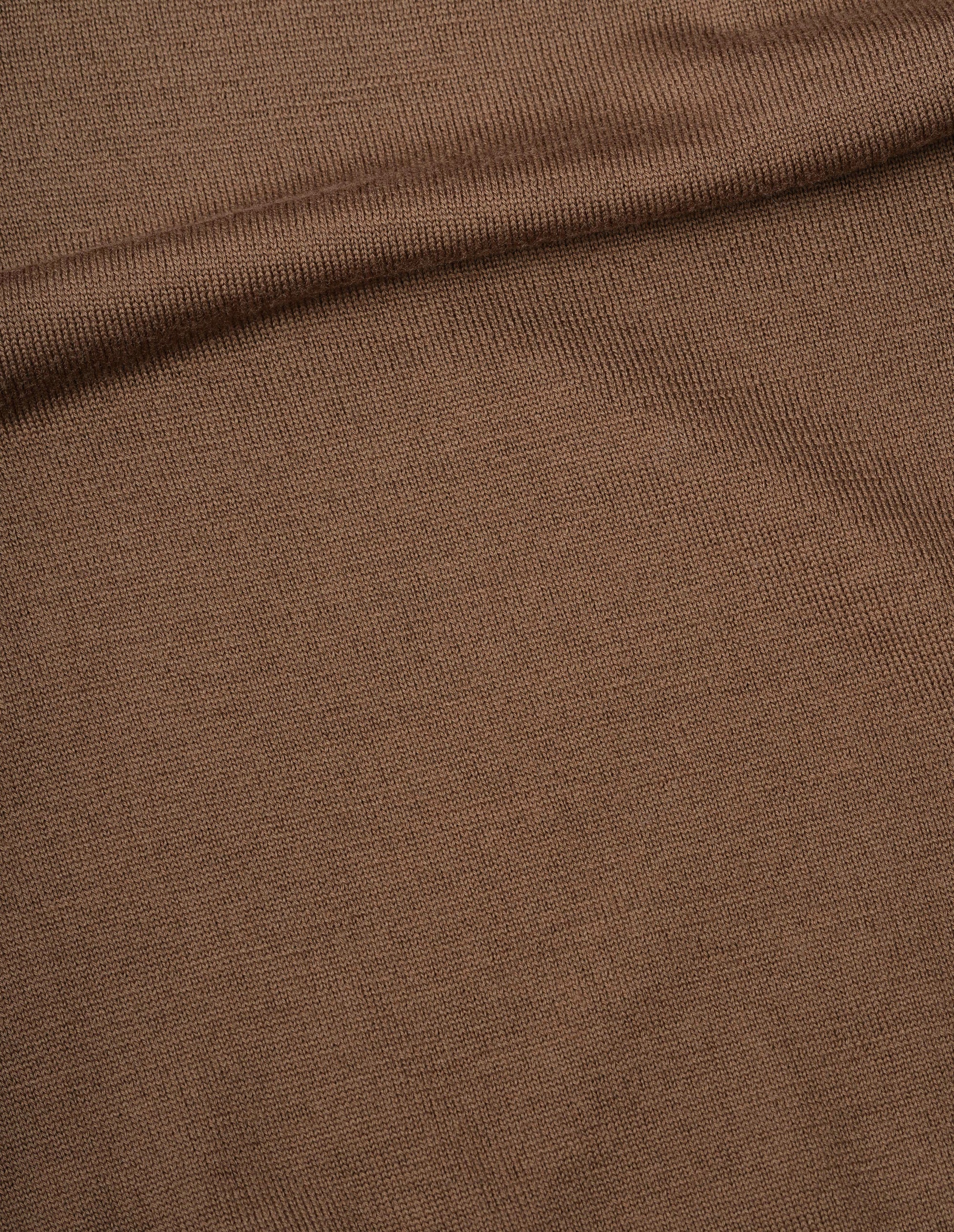 Polo à finitions épaisses - Brown & Black