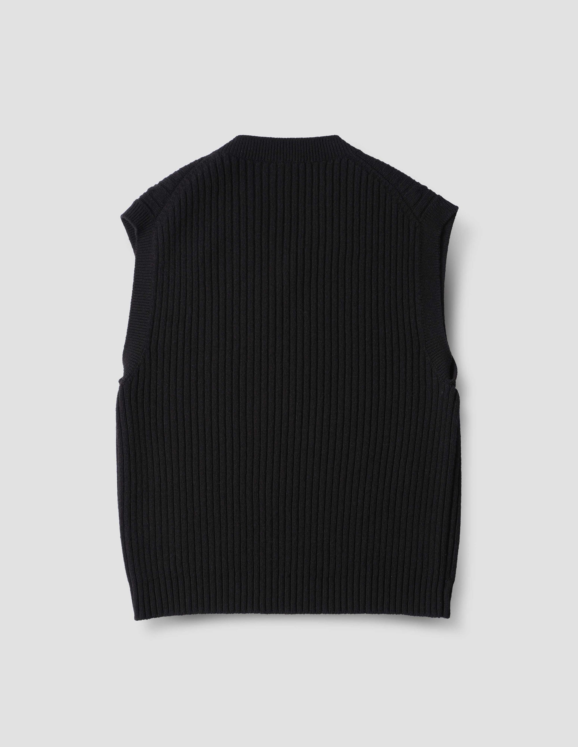 Débardeur en maille torsadée - Black