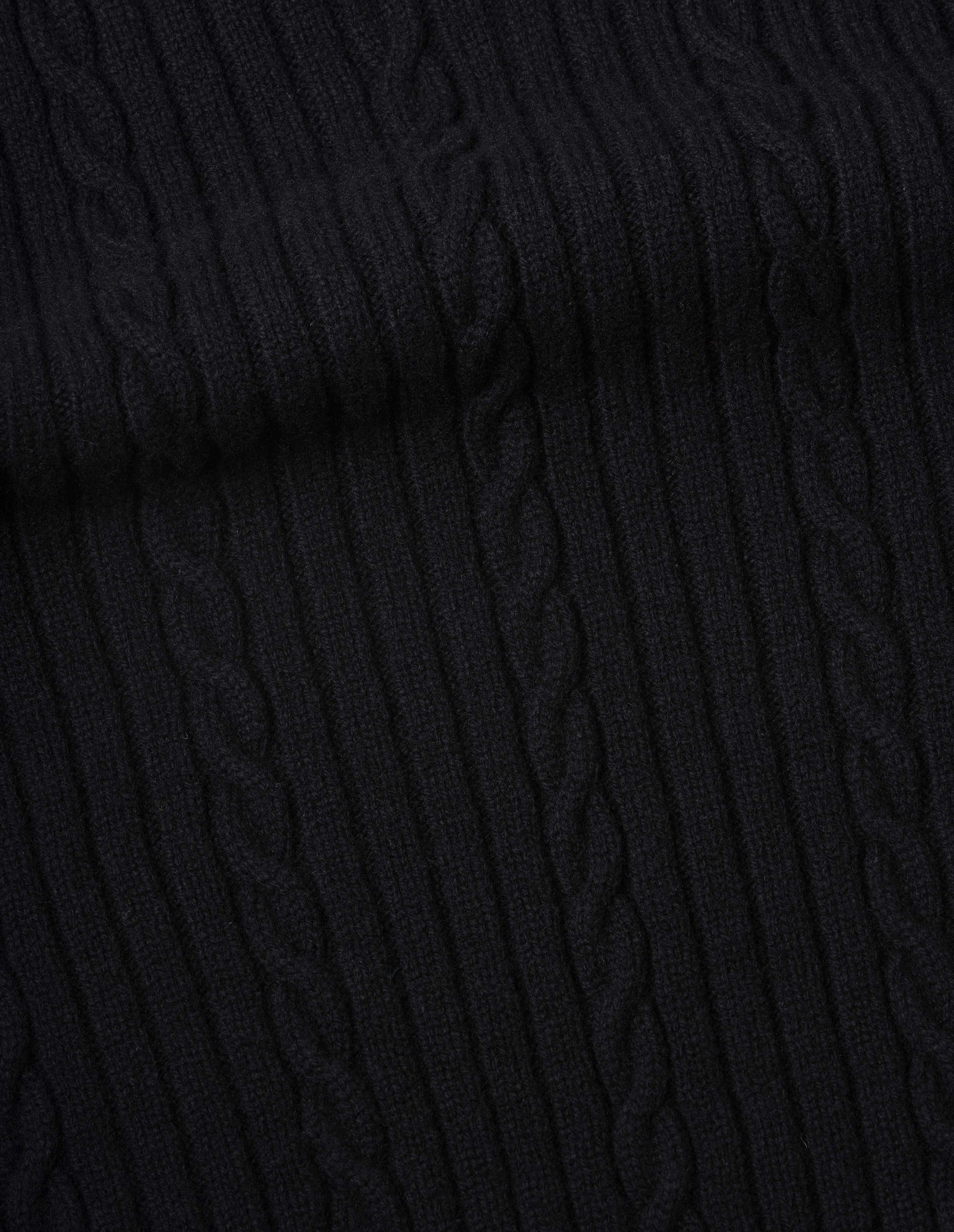 Débardeur en maille torsadée - Black