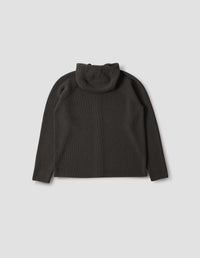 Sweat à capuche zippé - Brown