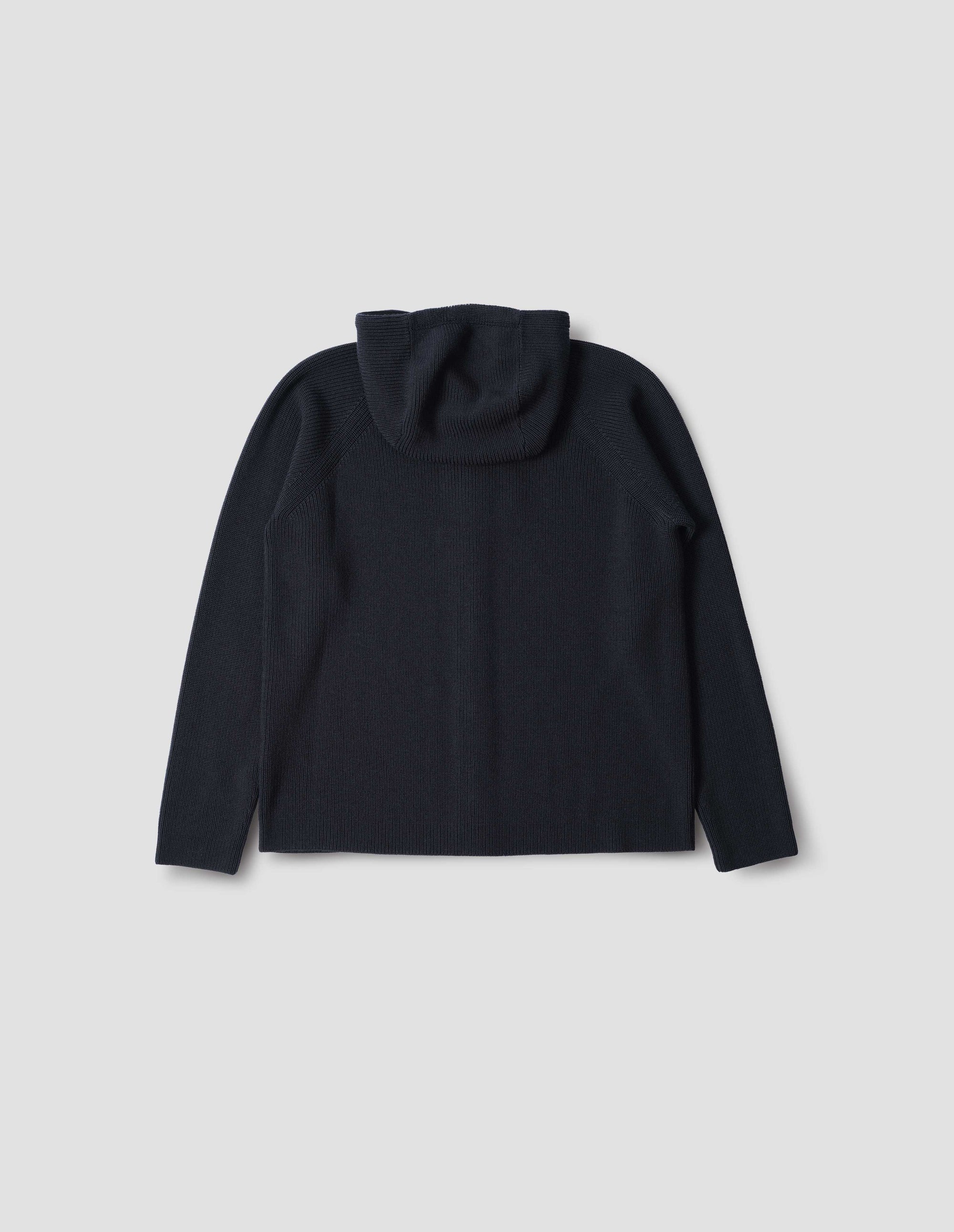 Sweat à capuche zippé - Navy