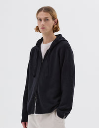 Sweat à capuche zippé - Navy