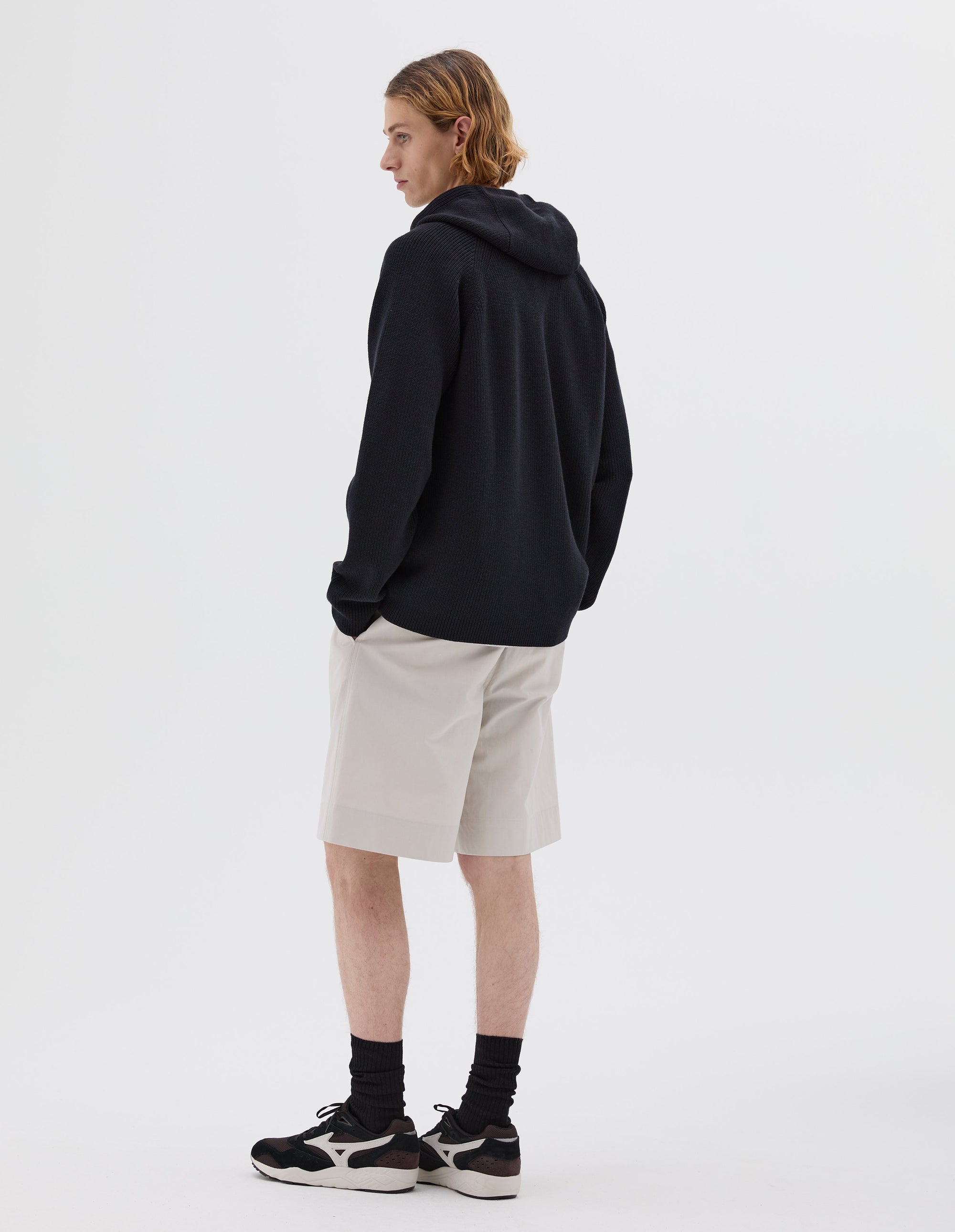 Sweat à capuche zippé - Navy