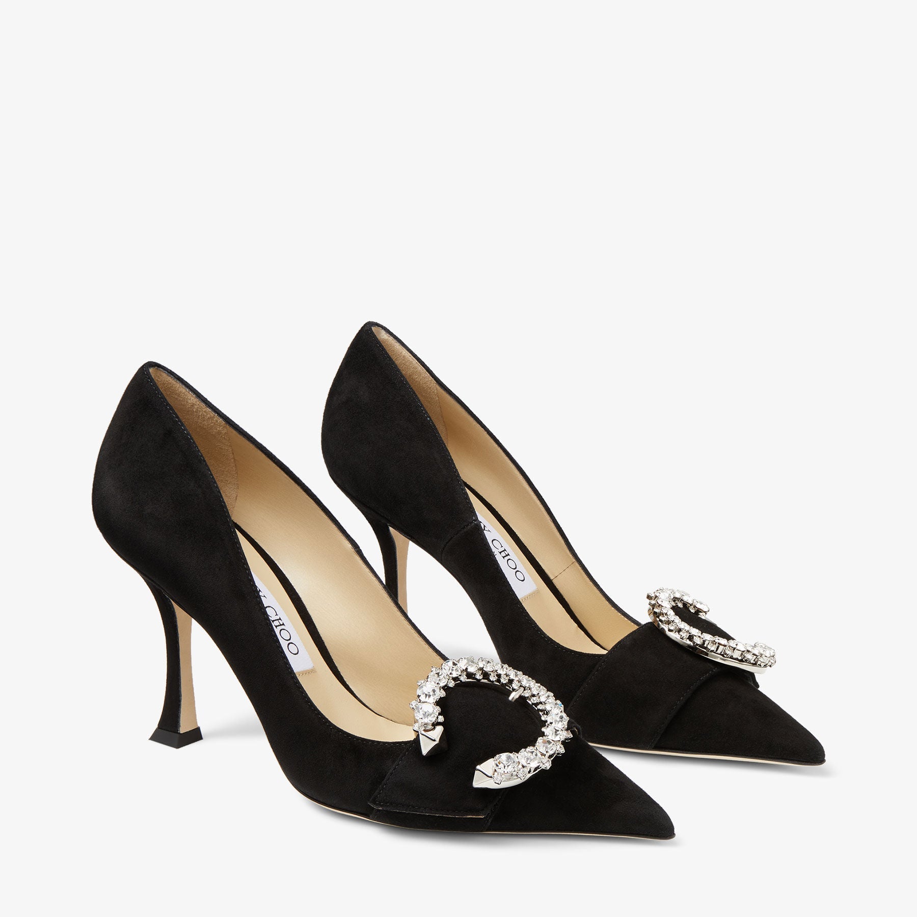 ZNO STOCK 0 DJV 0/0 0 Prix 0 / Reco 280 BLACK/CRYSTAL Shoe MELVA 90