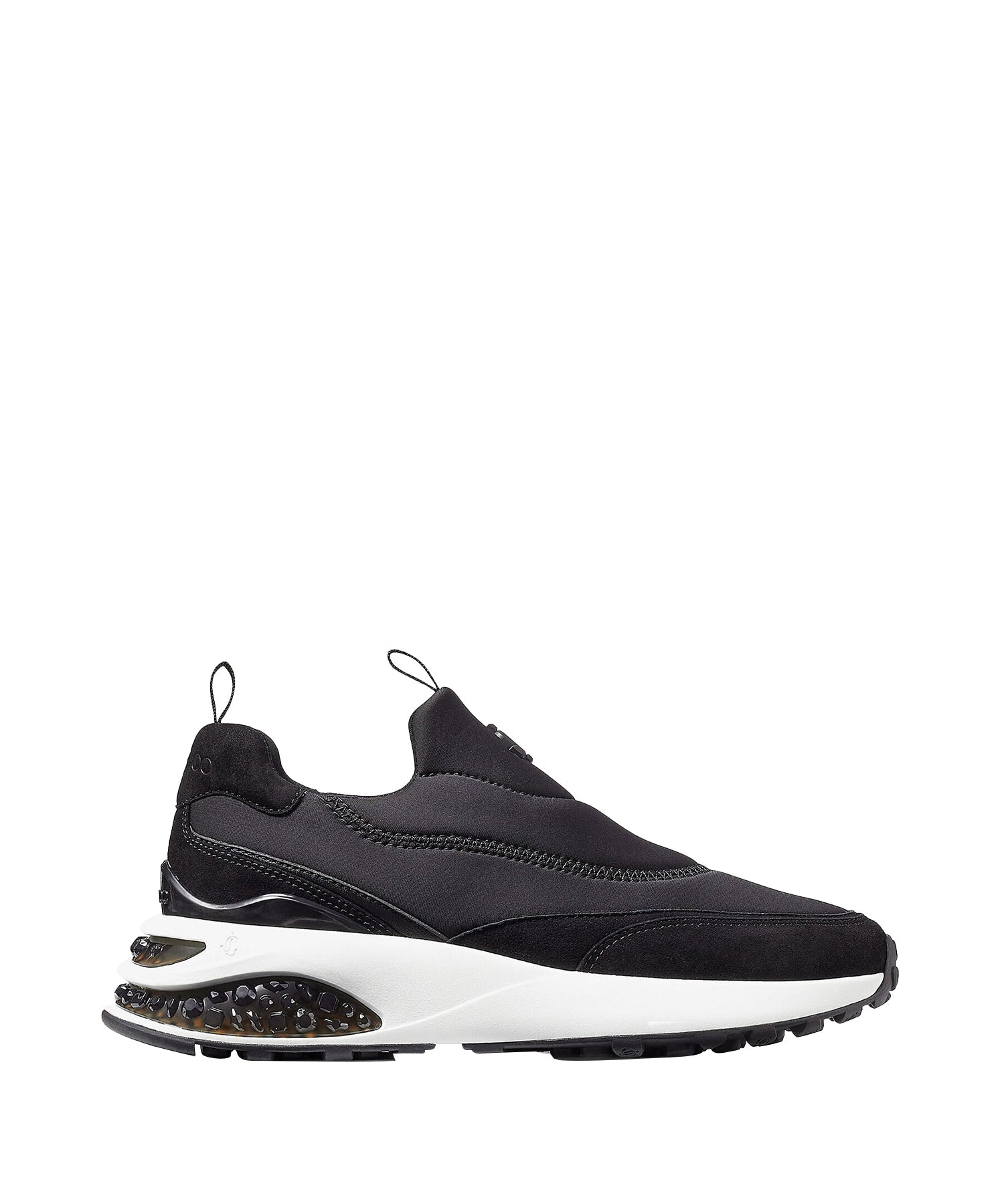 Sneakers Memphis en néoprène et cuir mix - Black Mix