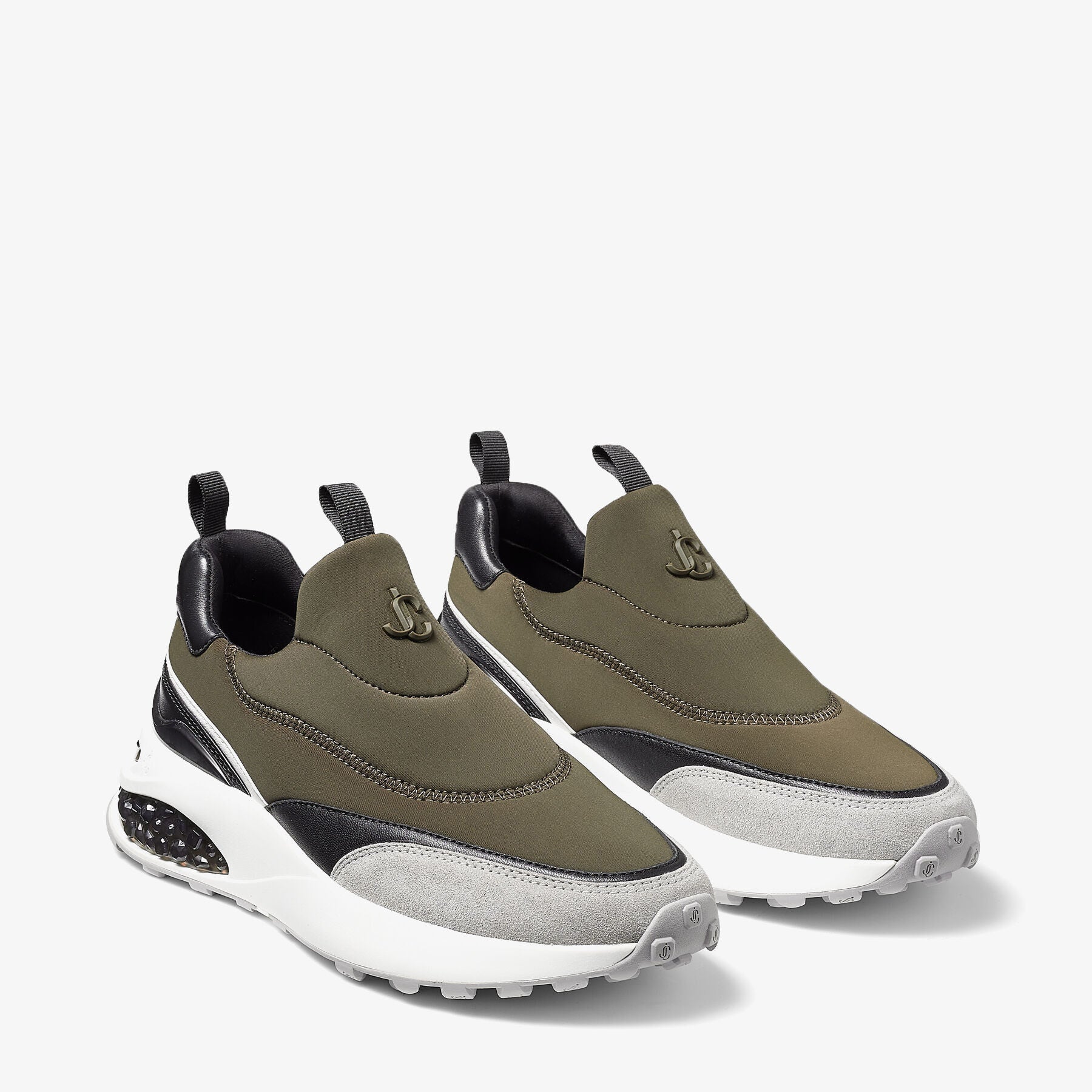 Sneakers Memphis en néoprène et cuir mix - Seaweed Mix
