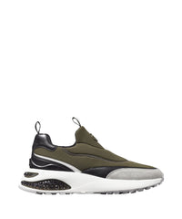 Sneakers Memphis en néoprène et cuir mix - Seaweed Mix