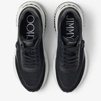 Memphis mesh lace-up trainers - Black