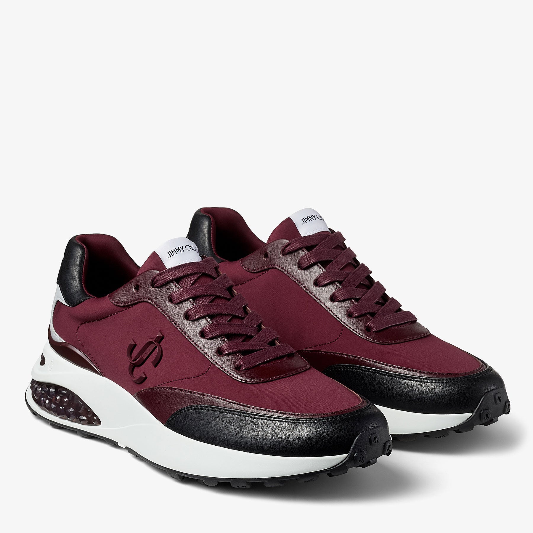 ZNO STOCK 0 DJV 5/5 ST 100% Price 150 / Reco 170 V BURGUNDY MIX Trainer MEMPHIS LACE UP/M