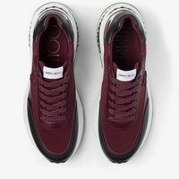ZNO STOCK 0 DJV 5/5 ST 100% Price 150 / Reco 170 V BURGUNDY MIX Trainer MEMPHIS LACE UP/M