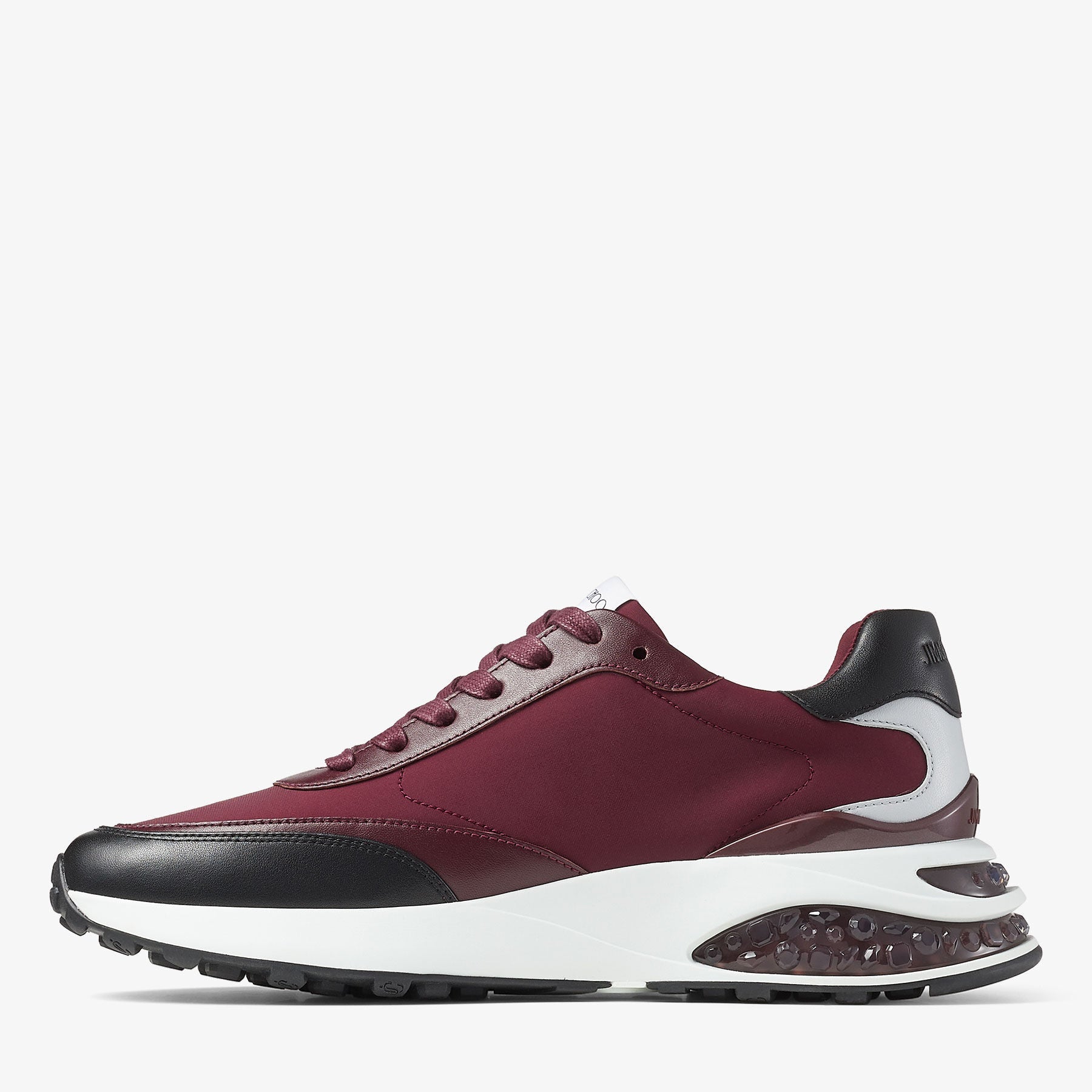 ZNO STOCK 0 DJV 5/5 ST 100% Price 150 / Reco 170 V BURGUNDY MIX Trainer MEMPHIS LACE UP/M