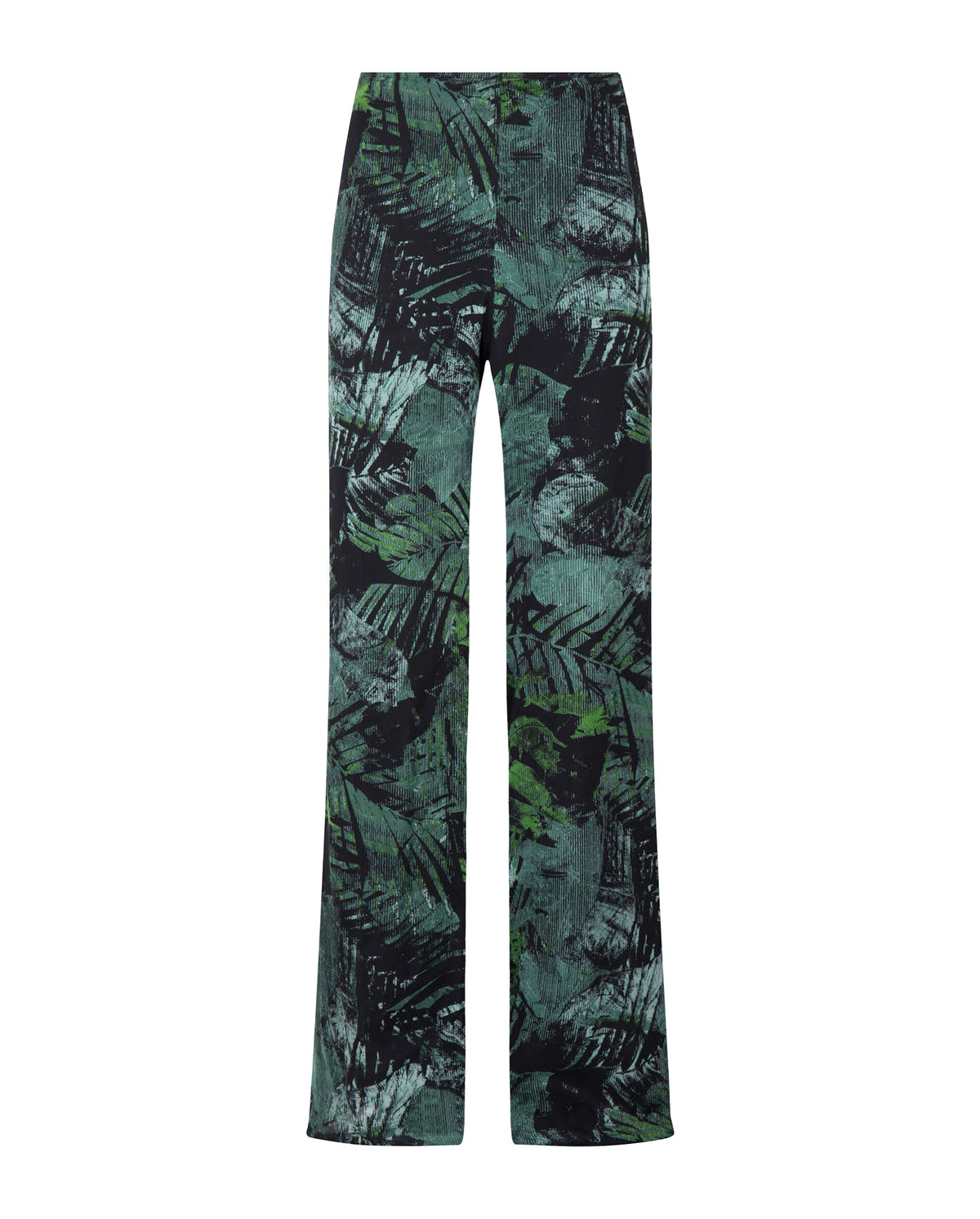 Pantalon Mendy en Soie - Green Almond