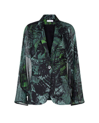 Veste Menthe en Soie - Green Almond