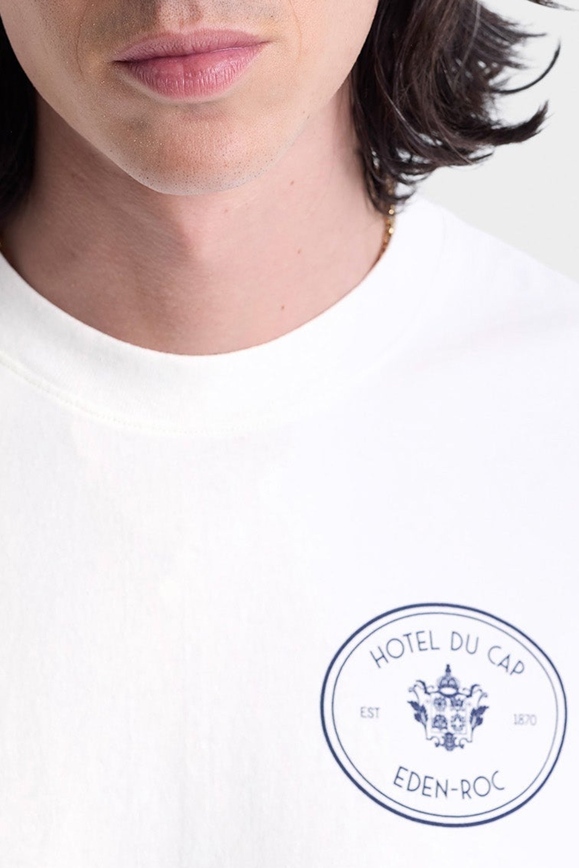 T-shirt Eden Crest avec l’écusson - White