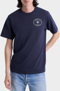 Kennedy Crest print T-shirt - Dark Navy
