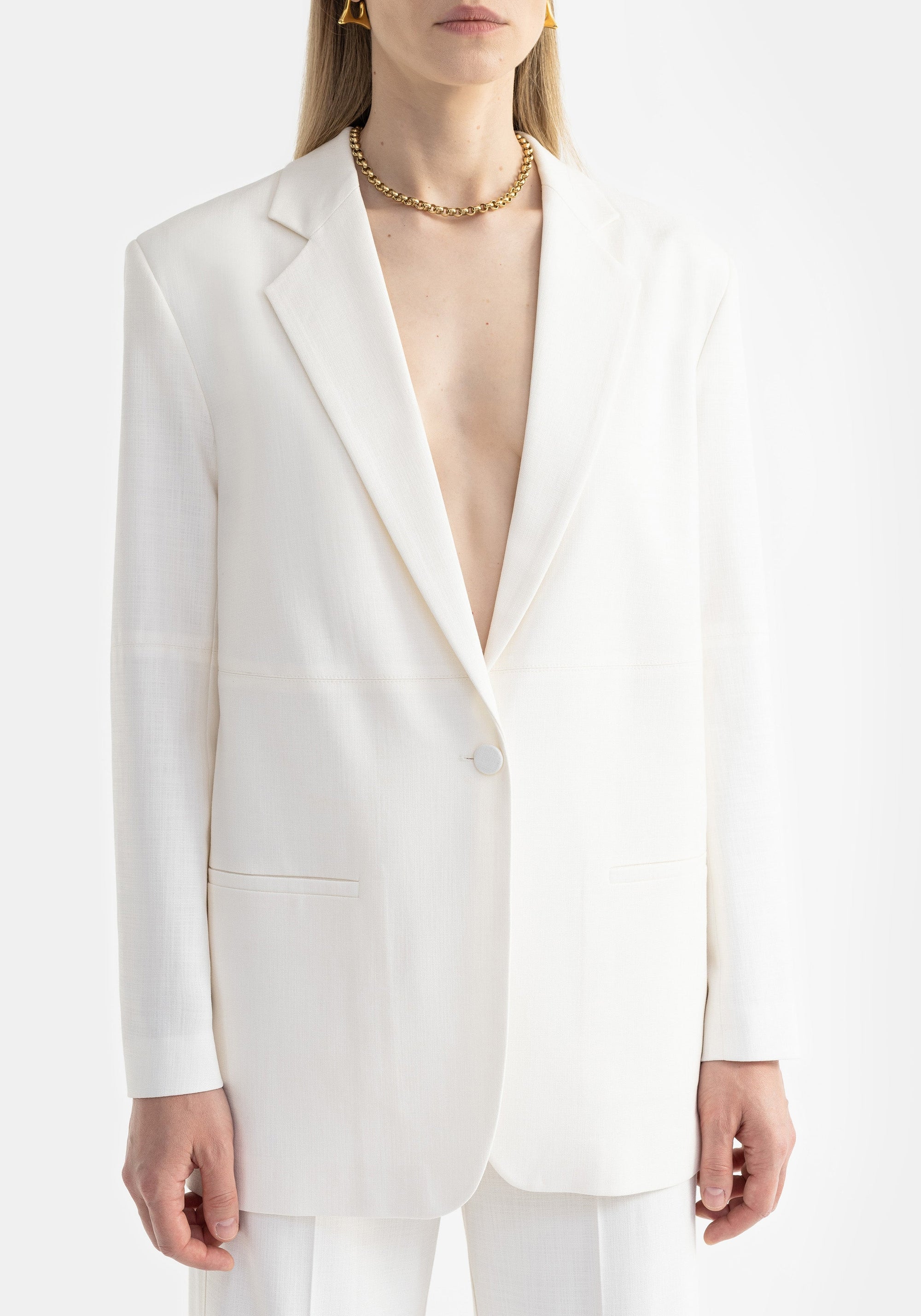 Blazer Mercedes signature - Crème