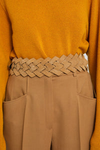 Ceinture Merzouga en daim - Brown