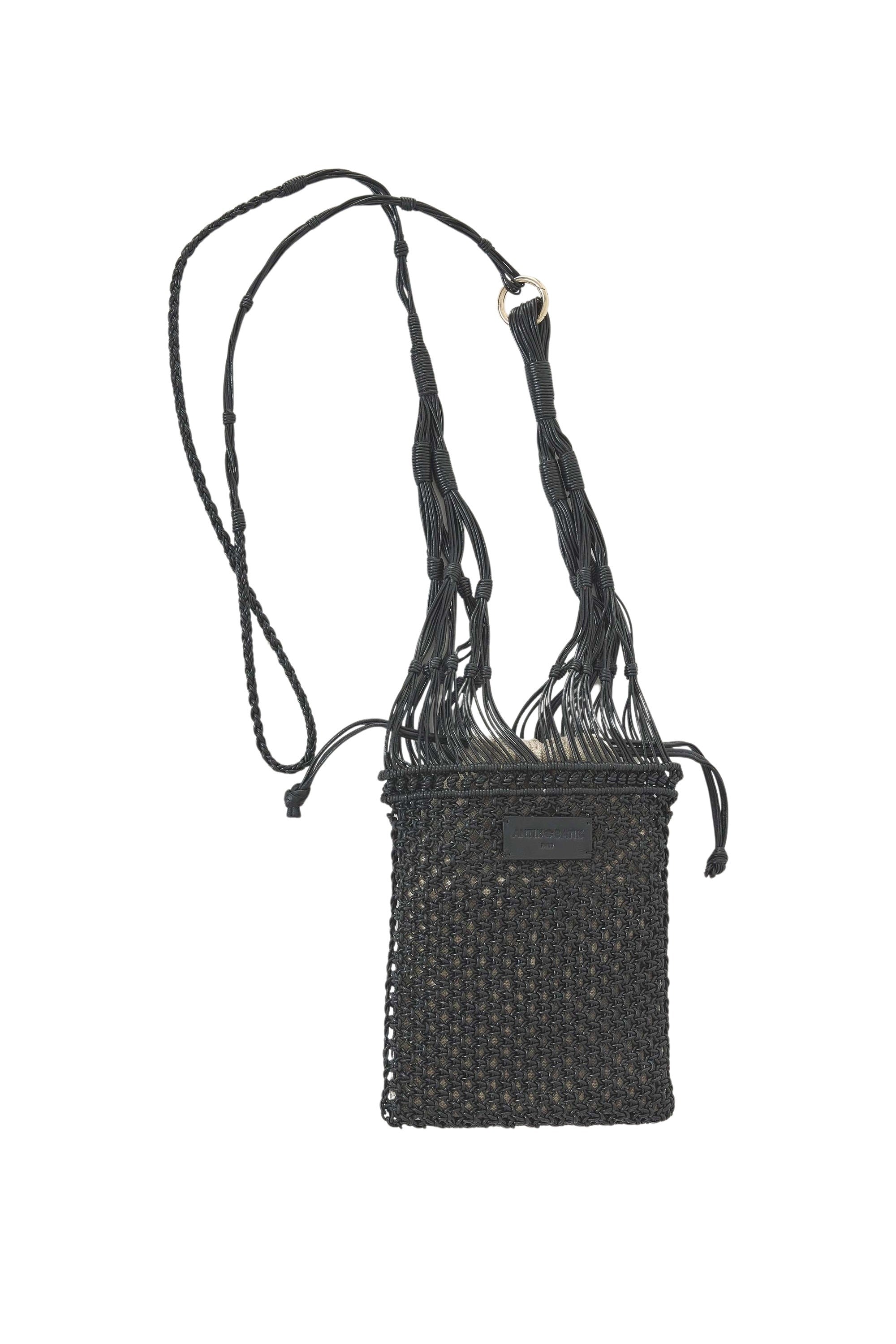 BLACK MERYL POUCH
