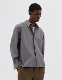 Chemise boxy minimaliste - Gray