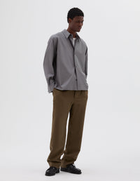 Chemise boxy minimaliste - Gray