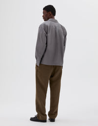Chemise boxy minimaliste - Gray
